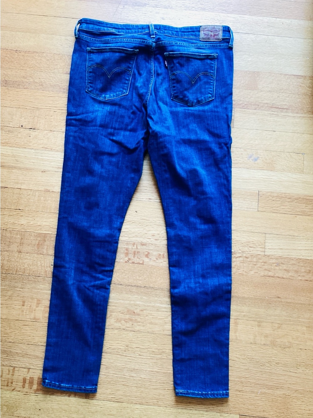 Levi's Women's Skinny Jeans in Deep Blue
